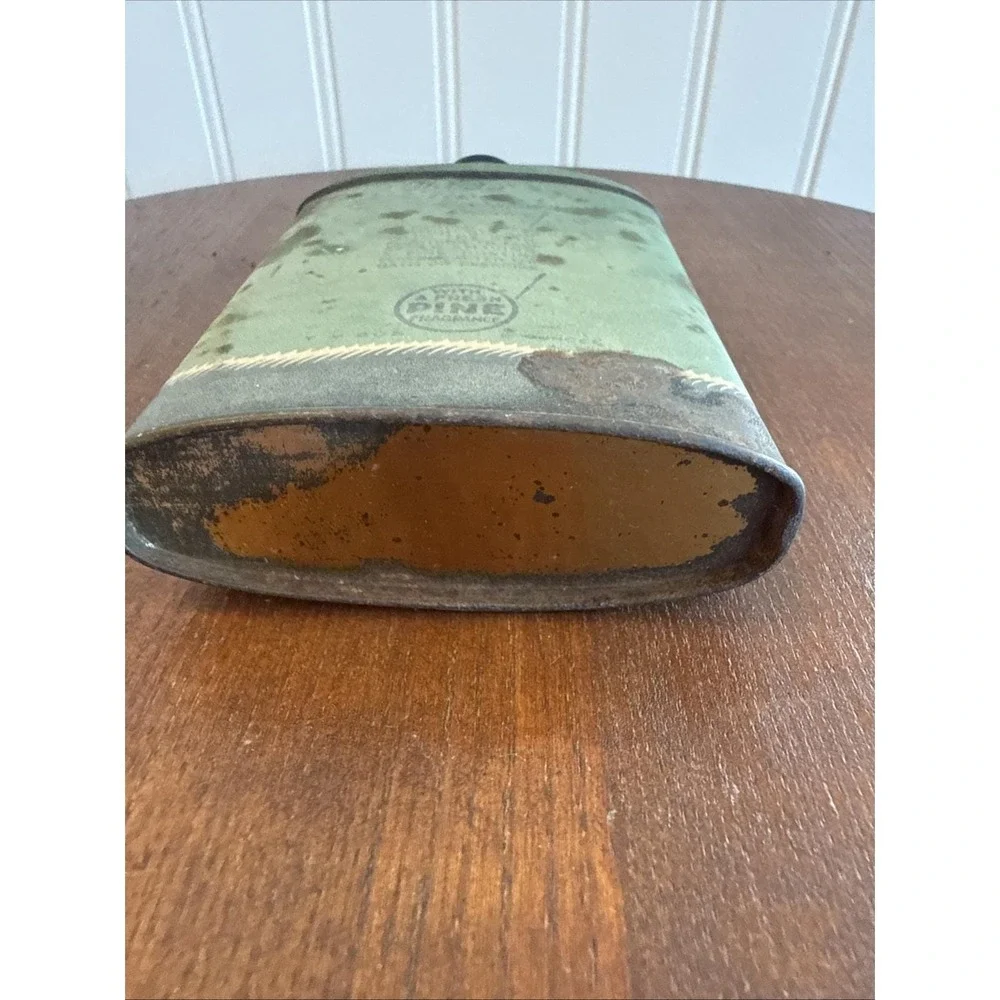 Vintage Thirty Five After Shave Powder Tin Barber Shop Advertising c. 1930s-40s
